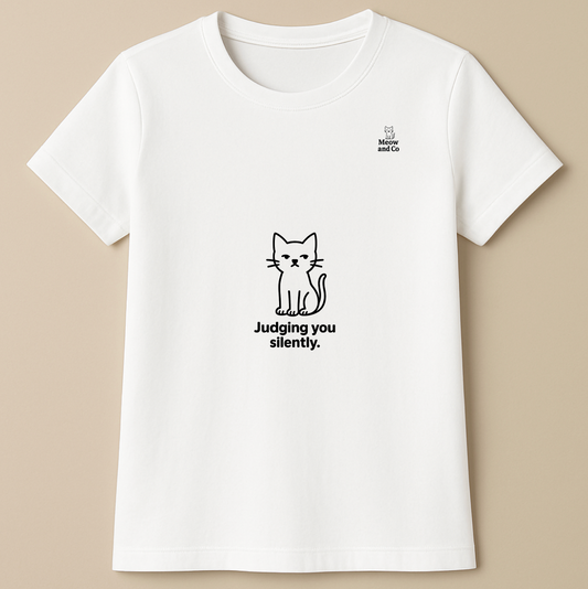 Judging you silently T-shirt